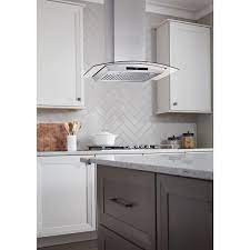 Convertible Glass Wall Mount Range Hood