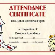 Perfect Attendance Award 60714417652521 Free Printable Perfect