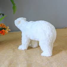 4.33 inches (11 cm), width: White Polar Bear Christmas Decorations For Window Shelf Table Centerpiece Bear Decors Decor Home Accessories Mimbarschool Com Ng