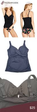 Lands End 12 Dd Tankini Top Lands End Swimsuit Tankini Top