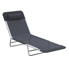 Outsunny Folding Lounger Chair