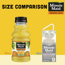 minute maid 100 juice orange 6 pk