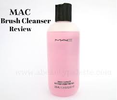 mac brush cleanser review a beauty