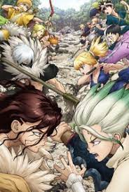 Stone (stylized as dr.stone) is a japanese manga series written by riichiro inagaki and illustrated by the south korean artist boichi. Dr Stone Stone Wars Anime Anisearch