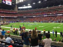 Nrg Stadium Section 104 Home Of Houston Texans
