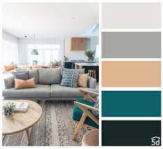 living room interior color palette