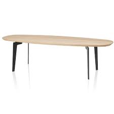 Designer wooden oak black coffee table with storage department for living room customized. Fritz Hansen Join Coffee Table Oval Palette Parlor Modern Design