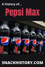 pepsi max history flavors marketing