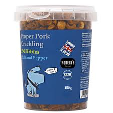 proper pork ling nibbles 150g pot