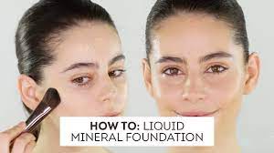 liquid mineral foundation by by