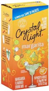Crystal Light Margarita Flavored Drink Mix 10 Ea Nutrition Information Innit