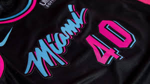 The heat teased the jerseys on tuesday night a design, engineered to deceive your eye—and the opposition's. Miami Heat Reveals Fire New Miami Vice Uniforms