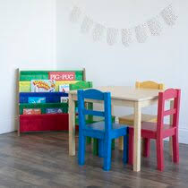 Toddler & kids table & chair sets. Kids Table And Chairs Wayfair