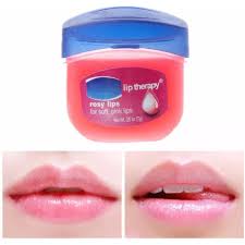 vaseline lip therapy for pink rosy lips