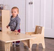 Maybe you would like to learn more about one of these? Adjustable Montessori Weaning Chair Table Set Sprout
