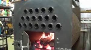homemade wood burning stove heater