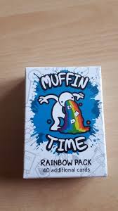 It was revealed in the tomska video, it's muffin time. Muffin Time Rainbow Pack Board Game Boardgamegeek