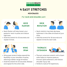 4 easy stretches for neck and shoulder