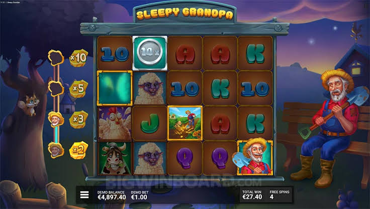Sleepy Grandpa (Backseat Gaming) Slot Review & Demo