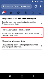 Check spelling or type a new query. 3 Cara Menghapus Akun Facebook Permanen Update 2021