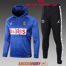 Quick view psg 20/21 pre match training jersey personalized name and number item specifics brand: 2020 2021 Psg Children Paris Jordan Dark Blue White Red Hooded Tracksuit For Sale In Uk