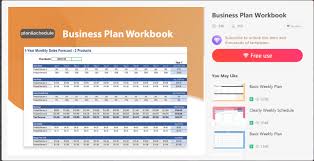 5 Types Business Plan Pdf Templates
