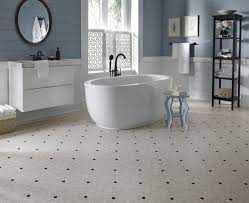 white tile vinyl floor bathroom ideas