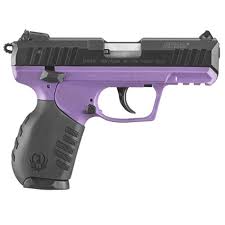ruger sr22 purple 22lr semi auto pistol