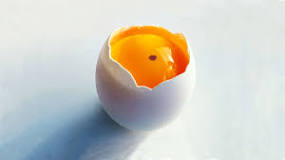 Is blood in egg yolk bad?