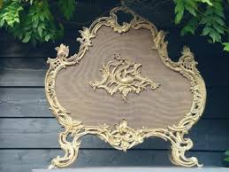 Antique French Rococo Style Fireplace