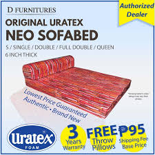 Original Uratex Neo Sofa Bed 6 Inches