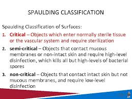 Classification Of Disinfection