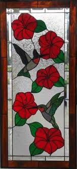 900 stained glass flowers ideas
