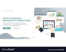 Finance Investment Planning With Analytics Chart