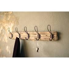 home organization rustic coat rack wall