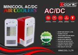 portable ac dc mini air cooler with ice