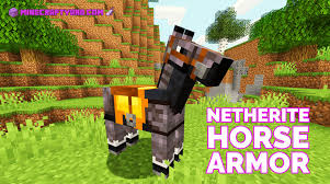 Crafting of gold, iron, and diamond horse armor is now available. Netherite Horse Armor Mod 1 17 1 1 16 5 1 15 2 Strong Armor Minecraft