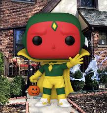 Now streaming, exclusively on disney+. Marvel Wandavision Funko Pop Vision Halloween Pre Order Big Apple Collectibles