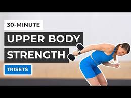 upper body strength workout video