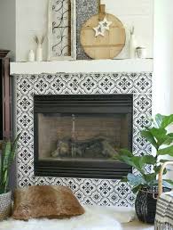 Latest Pic Fireplace Tile Moroccan