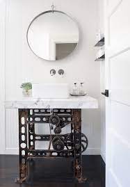 rustic industrial bathroom vanity
