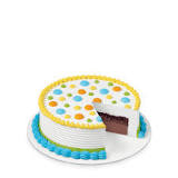 How many servings are in a Dairy Queen ice cream cake?