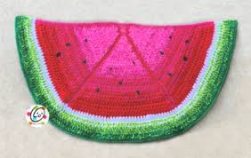 free pattern watermelon mats snappy tots