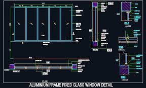 Aluminum Frame Fixed Glass Window