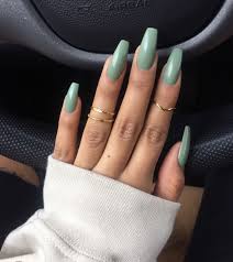 See more ideas about green nails, nails, nail designs. Pin By Amirahlatanice On Nails Green Nails Gel Nails Cute Nails