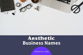 1289 aesthetic business name ideas that