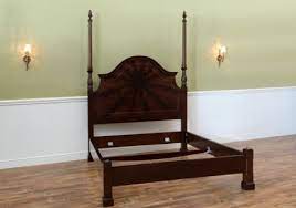 Mahogany Pineapple Poster Queen Bed
