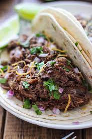 Slow Cooker Cholula Shredded Beef Tacos Recipe Slow Cooker Recipes  gambar png