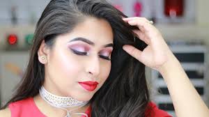 red makeup tutorial valentines day
