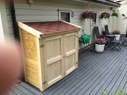 A Storage Shed For My Bbq Gas Grill 10